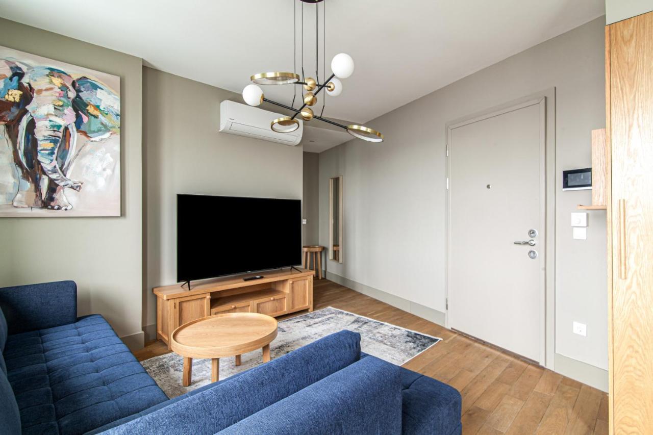 Flat With Panoramic Bosphorus View In Cihangir 伊斯坦布尔 外观 照片