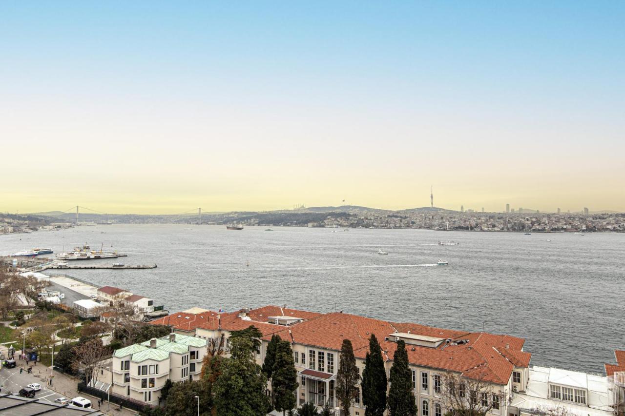 Flat With Panoramic Bosphorus View In Cihangir 伊斯坦布尔 外观 照片